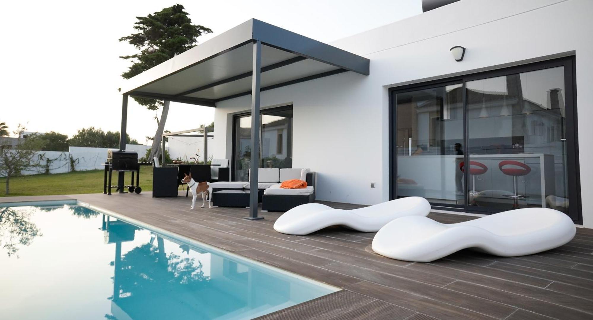 Villa Anyway Conil Un Lujo Frente Al Mar โกนิล เด ลาฟรอนเตรา ภายนอก รูปภาพ
