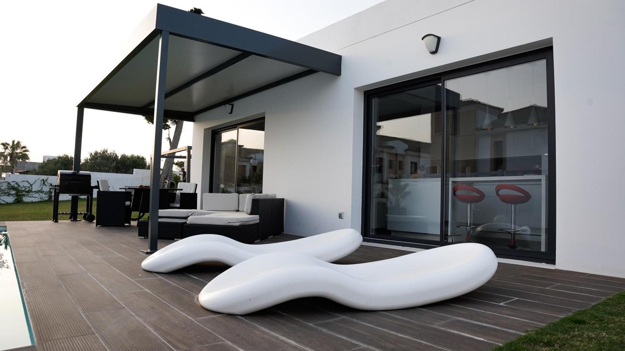 Villa Anyway Conil Un Lujo Frente Al Mar โกนิล เด ลาฟรอนเตรา ภายนอก รูปภาพ