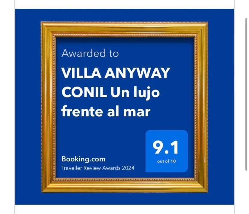 Villa Anyway Conil Un Lujo Frente Al Mar โกนิล เด ลาฟรอนเตรา ภายนอก รูปภาพ